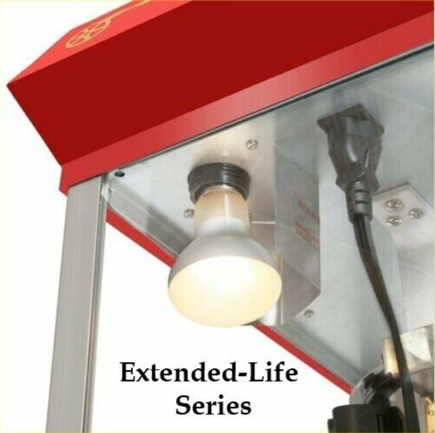 Extended-Life Warming 50W Popcorn Popper Machine Replacement Light Bulb Lamp