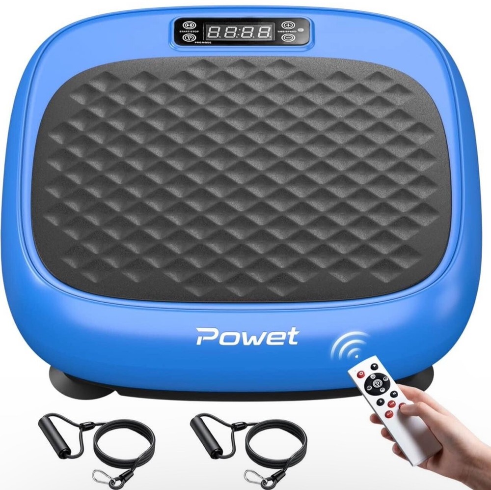 Mini Vibration Plate Exercise Machine Whole Body Workout for Lymphatic Drainage