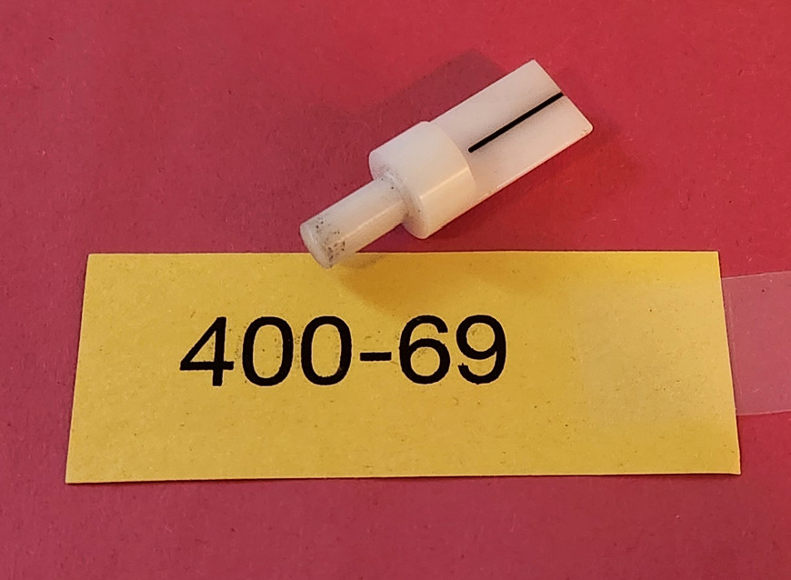 Plug type Optical Tooling Target .030" line, 251" post, Brunson/Cubic Precision?