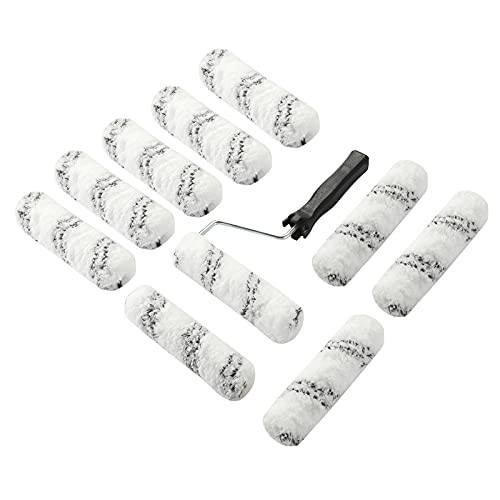Paint Roller 6 Inch 3/4 in Roller Naps,High-Density Microfiber Mini Roller