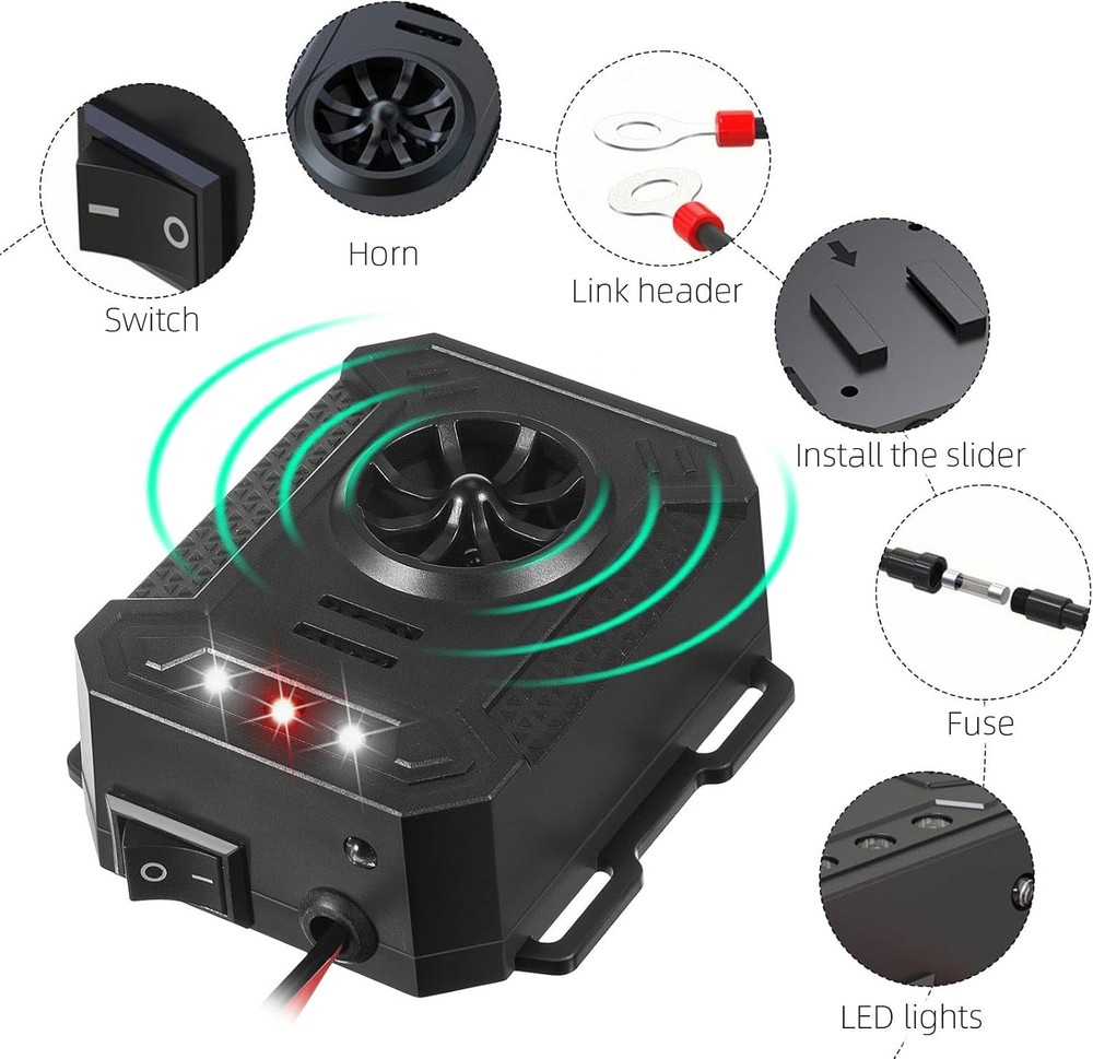 Ultrasonic Car Mouse & Rat Repeller 4 Pack – Safe Engine Protection Device