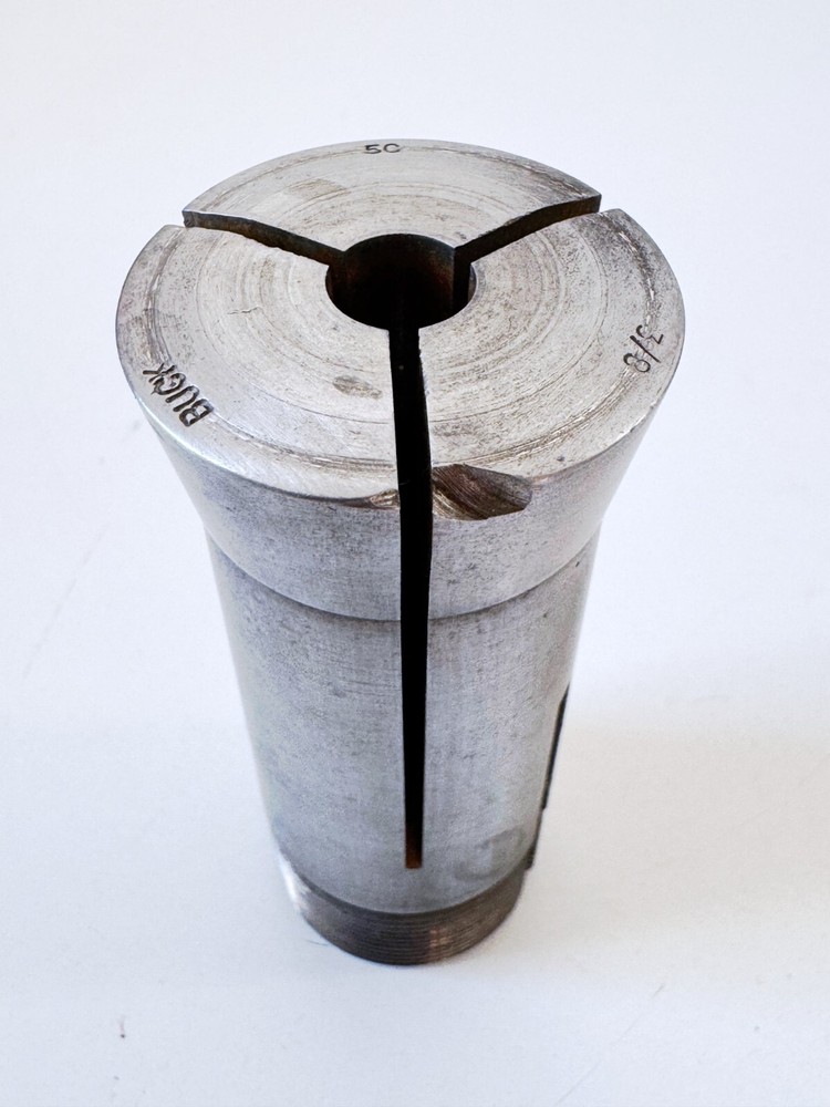 3/8" BUCK 5C Round Collet Internal & External Threads .375" USA