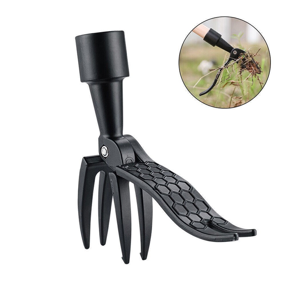 Weeder Puller Stand UP Garden Lawn Weed Root Remover Weeding Head Digging Tool