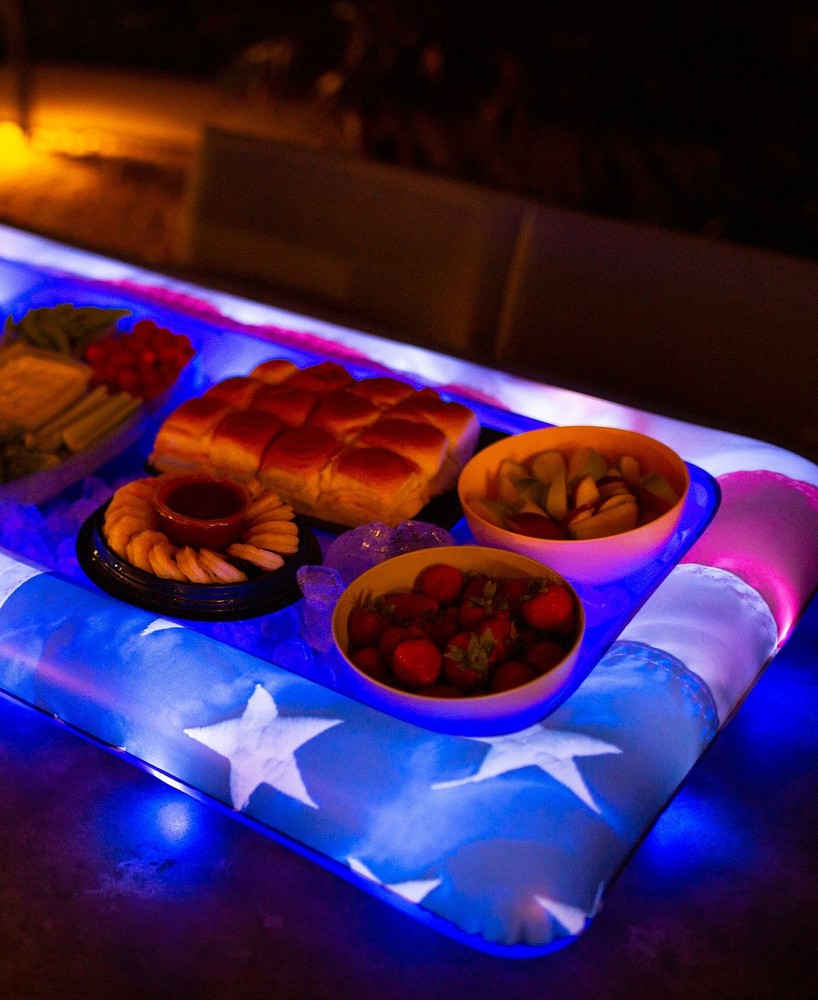 Stars & Stripes LED Buffet Cooler by PoolCandy