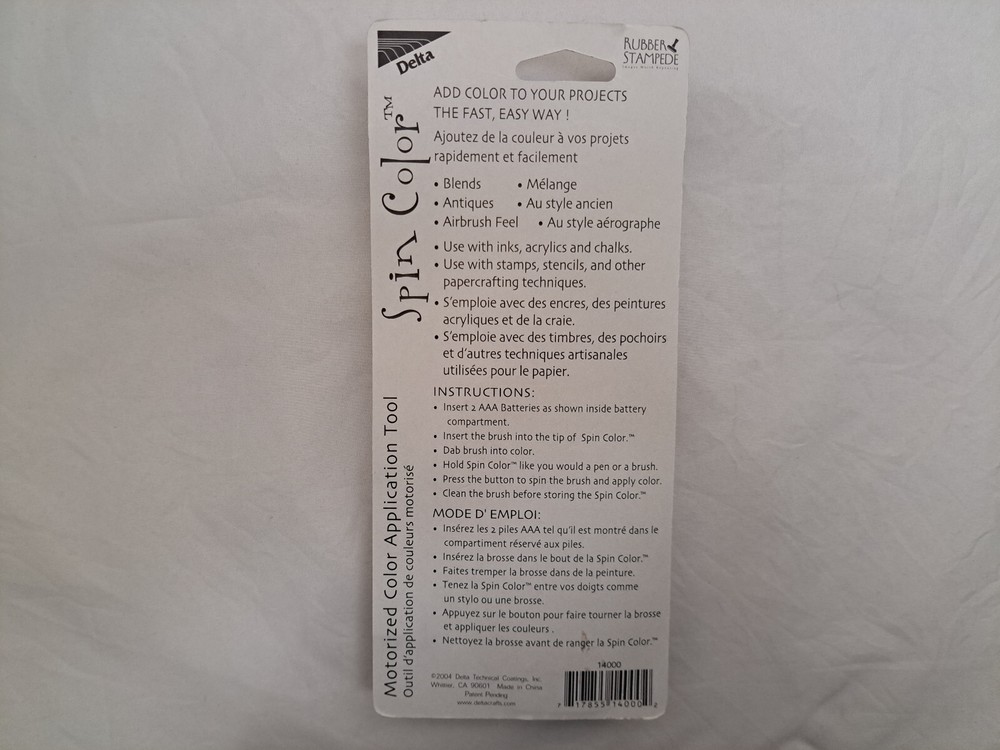 Delta (Rubber Stampede) Spin Color Motorized Color Application Tool