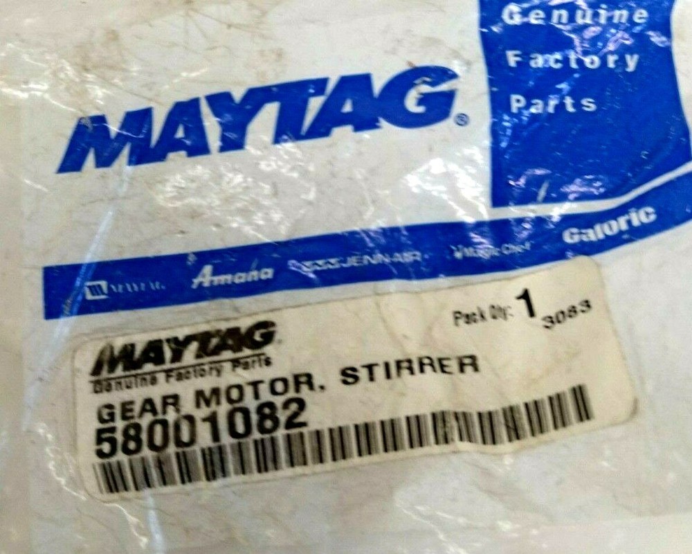 Gear Motor Stirrer for Maytag 58001082