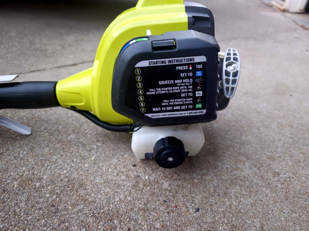 Ryobi 2-Cycle Gas String Trimmer 25cc Full Crank Weed Eater Straight Shaft