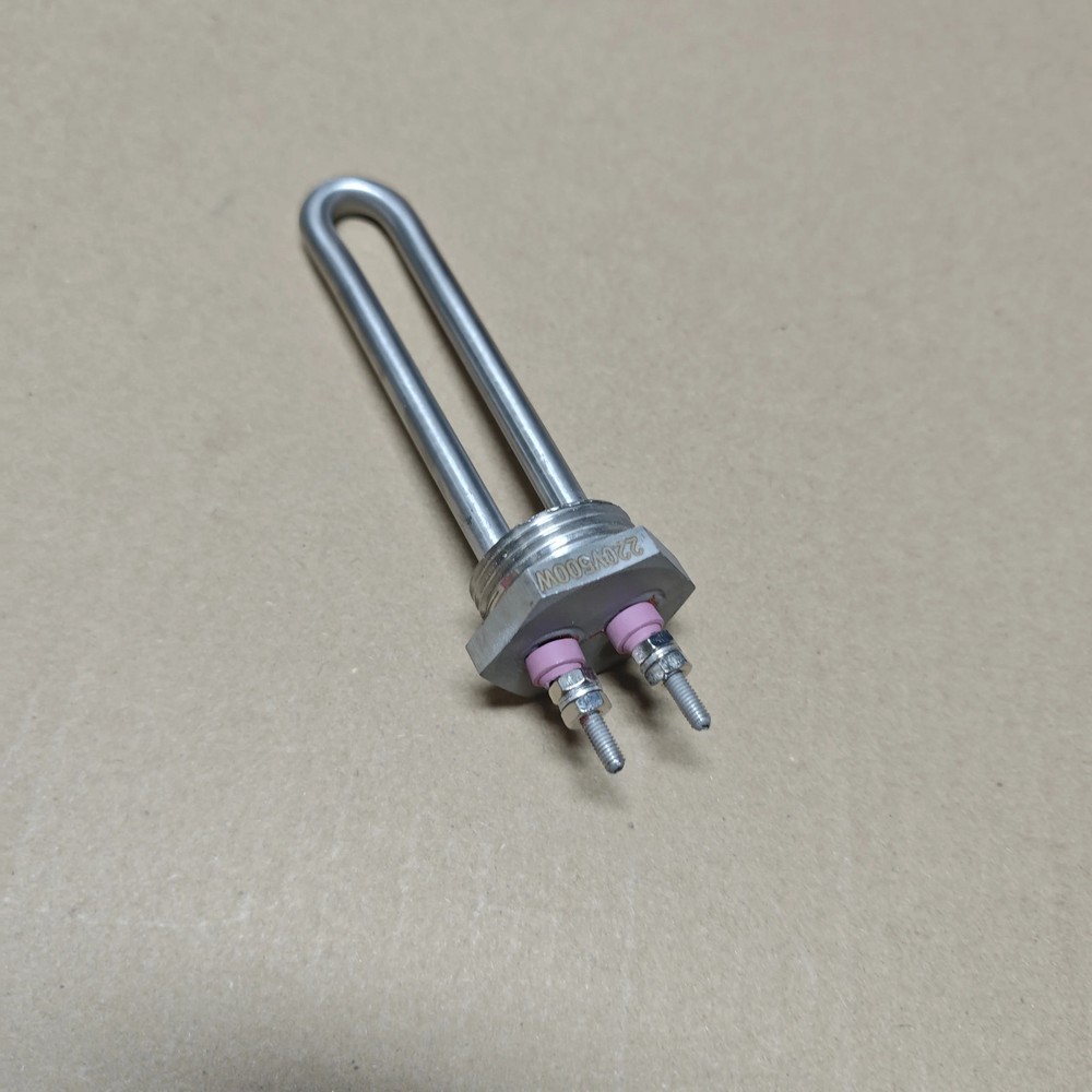 Electric Boiler Heater Element 220V 500W DN25 Stainless Steel Water Pipe Unit