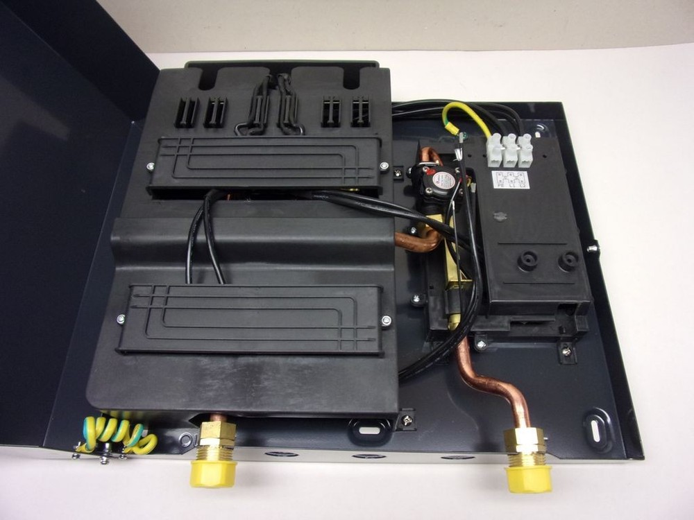 Hicon Nova Tempt Instant Water Heater, 12 kW, 2x240 VAC 50-60 Hz