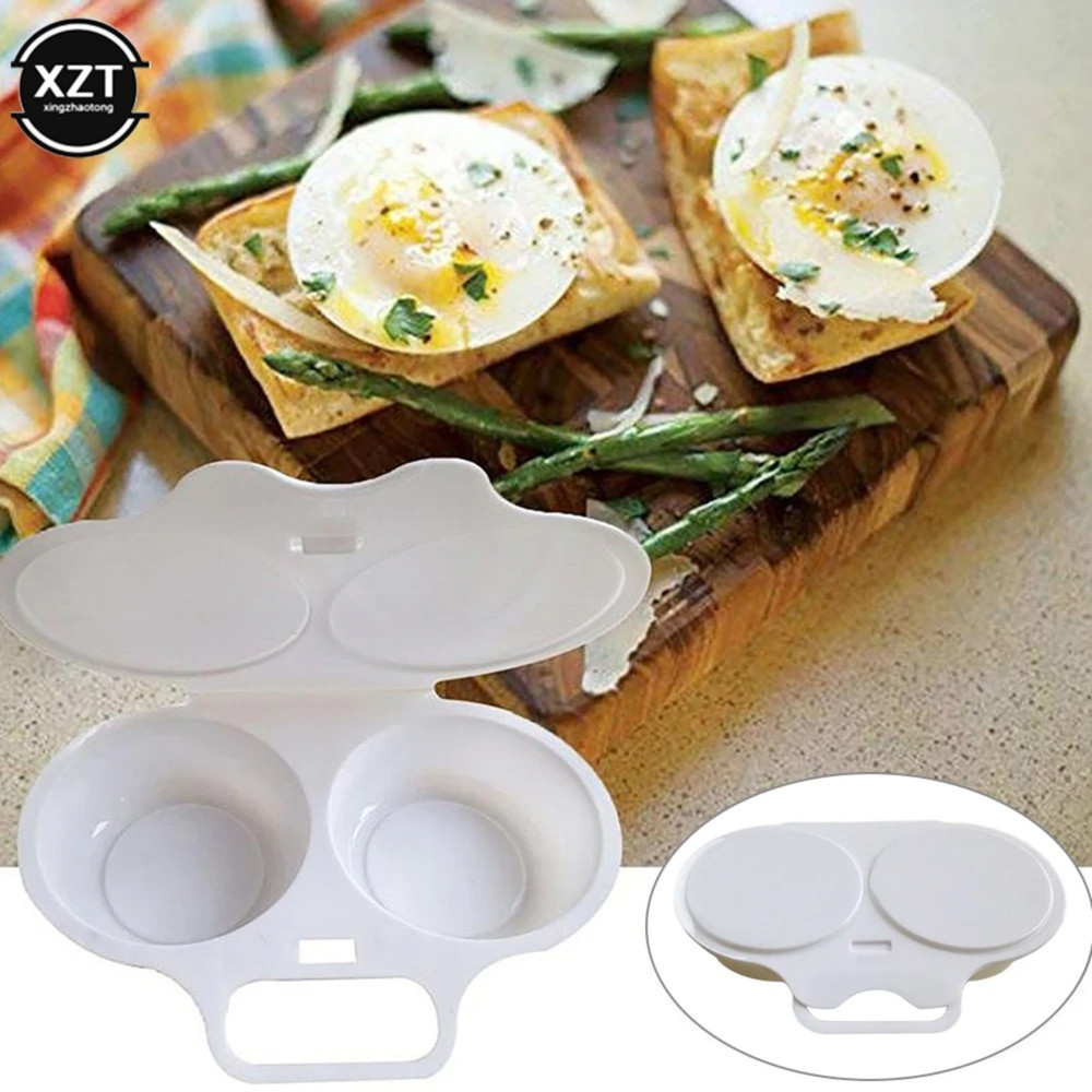 Kitchen Microwave Egg Poacher Poached Egg Cooker Egg Maker Poached Egg Steamer