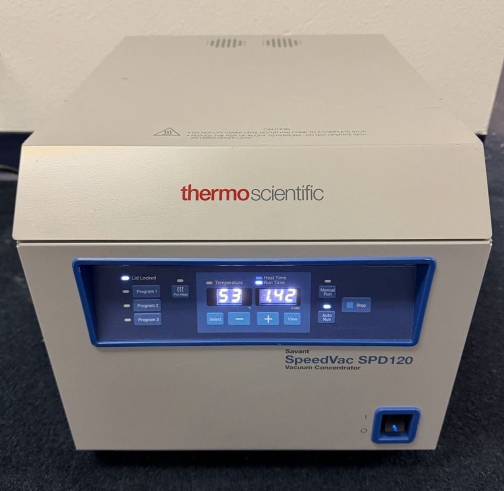 Thermo Scientific Savant SpeedVac SPD120 Vacuum Concentrator temp control