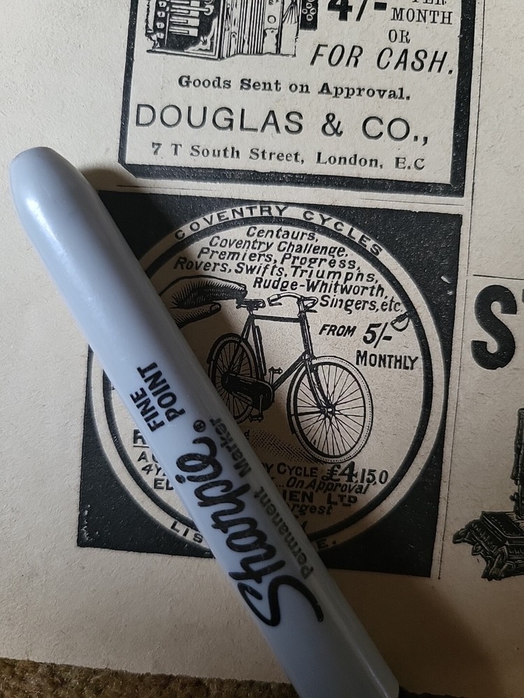 1905 Coventry Cycles Advert Vintage