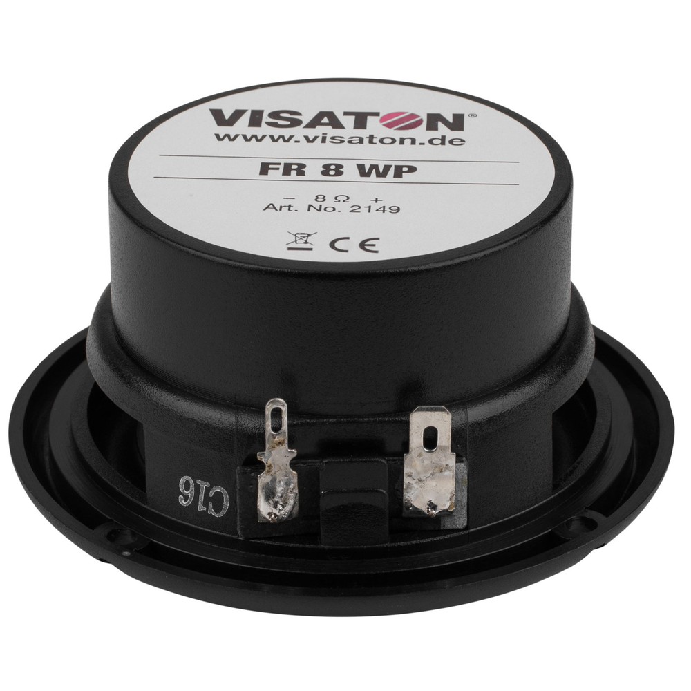 Visaton FR8WP-8 3.3" Full-Range Driver 8 Ohm Black