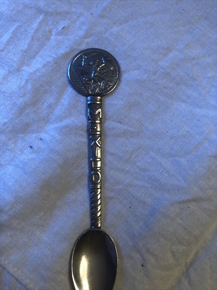 Vintage Spoon Mexico,4”, Silver Or Silver plated??