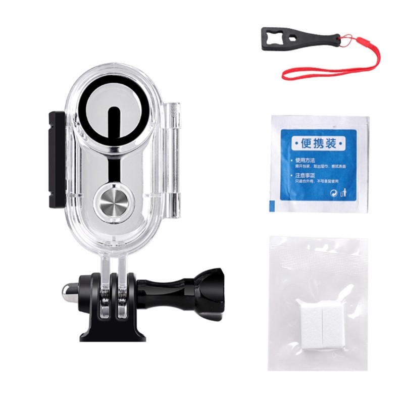 Waterproof Housing Case Underwater Diving Protective Shell For 360 GO 3 Camera
