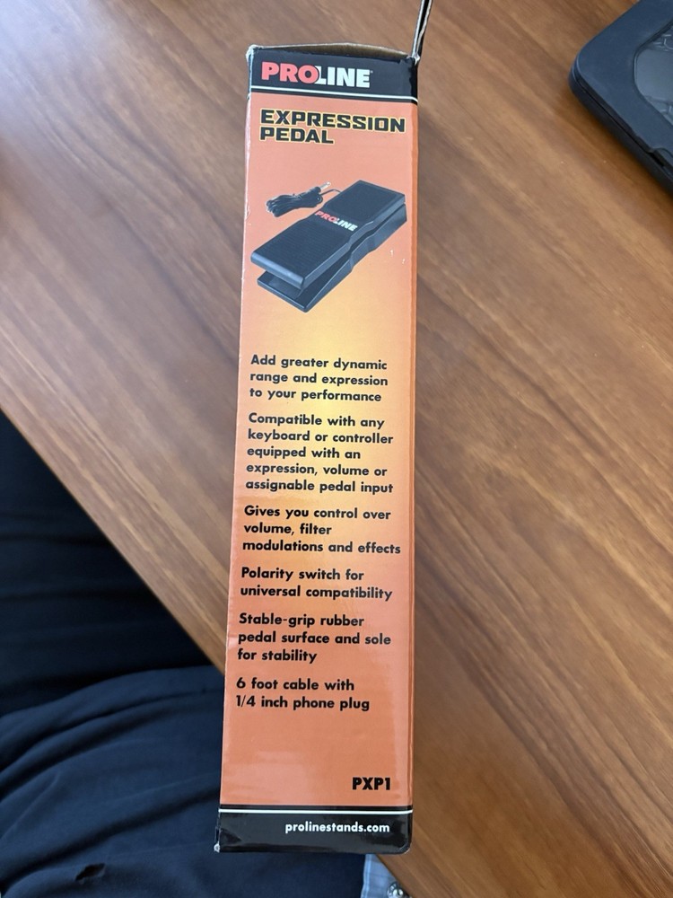 Pro Line Expression Pedal - Piano or Controller Pedal