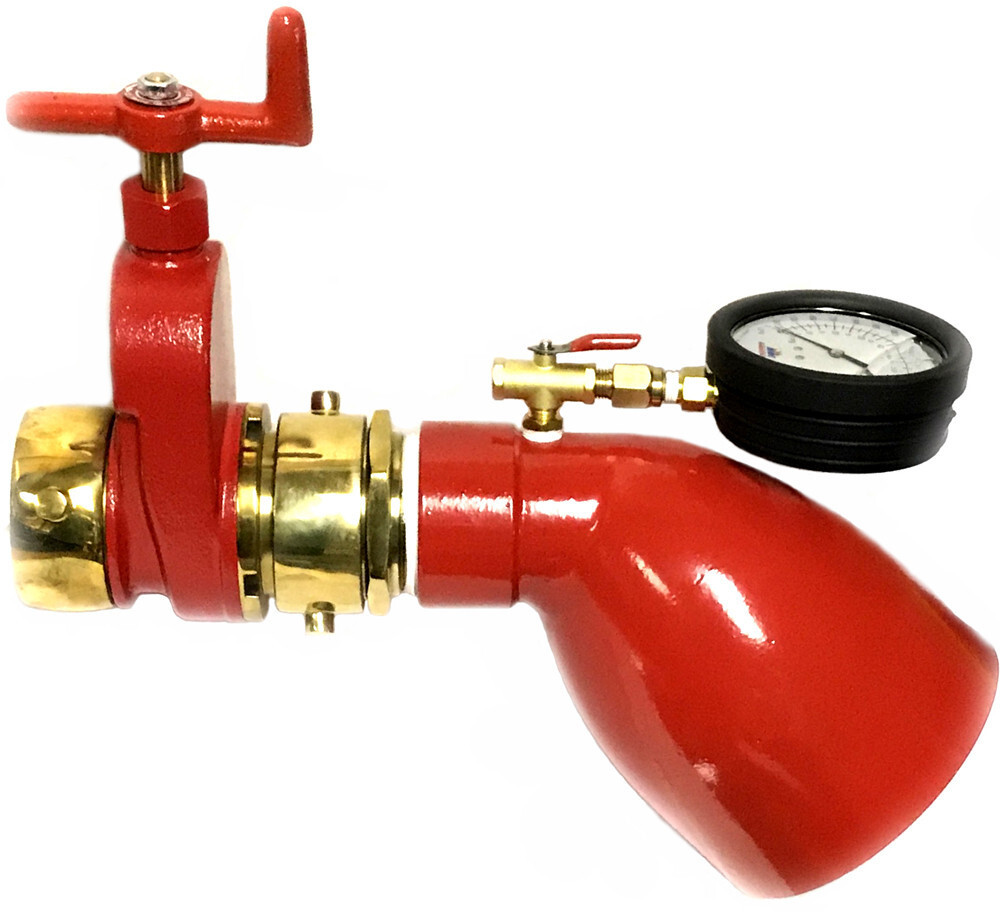 2-1/2" NST Hydrant Flow Test Swivel Diffuser 100Psi /1680GPM Gauge with Case