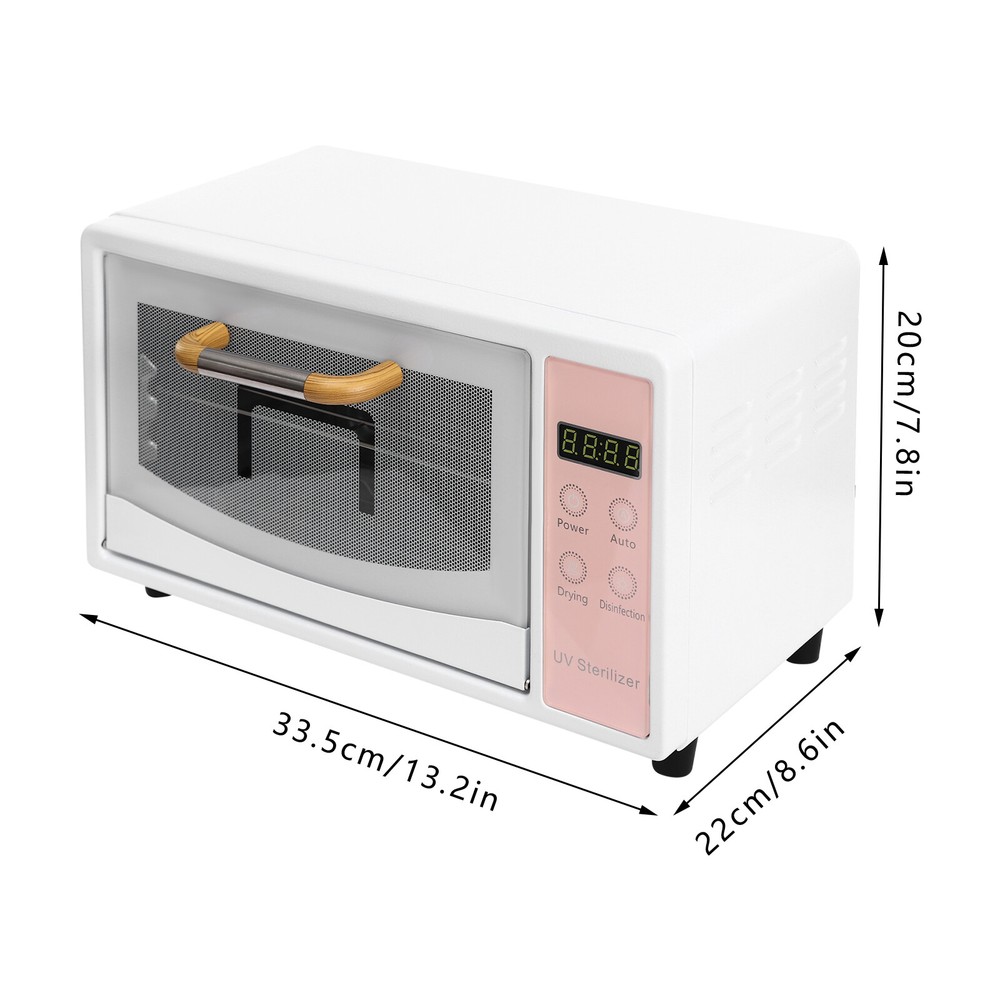 High-Temperature Sterilizer Nail Tools Sterilizer Pink Tabletop Sterilizer US