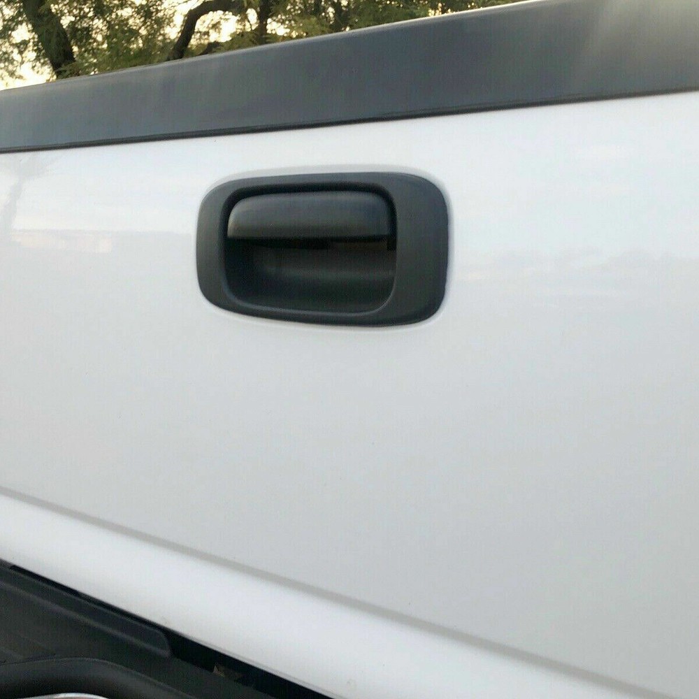 Rear Back Latch Tail Gate Tailgate Handle Bezel For Chevy Silverado GMC Sierra