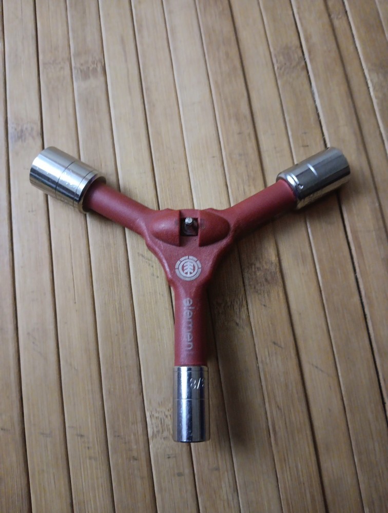 Vintage Element Skateboarding Skate Tool Deck Wrench