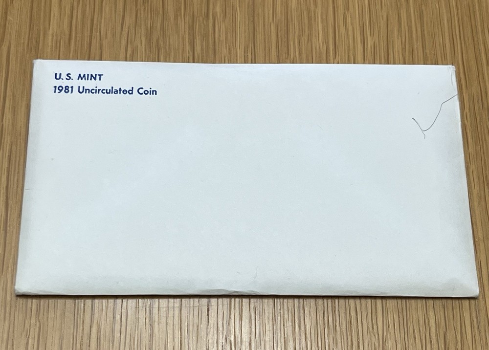 1981 US Uncirculated mint Set