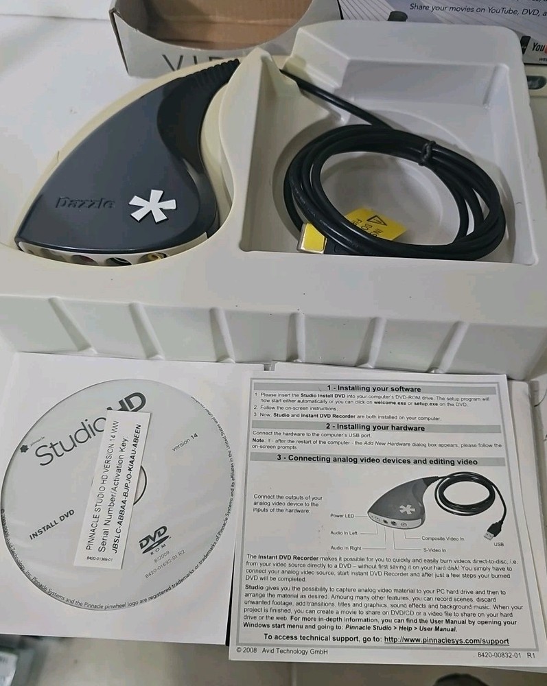Dazzle Video Creator Plus HD Capture Device