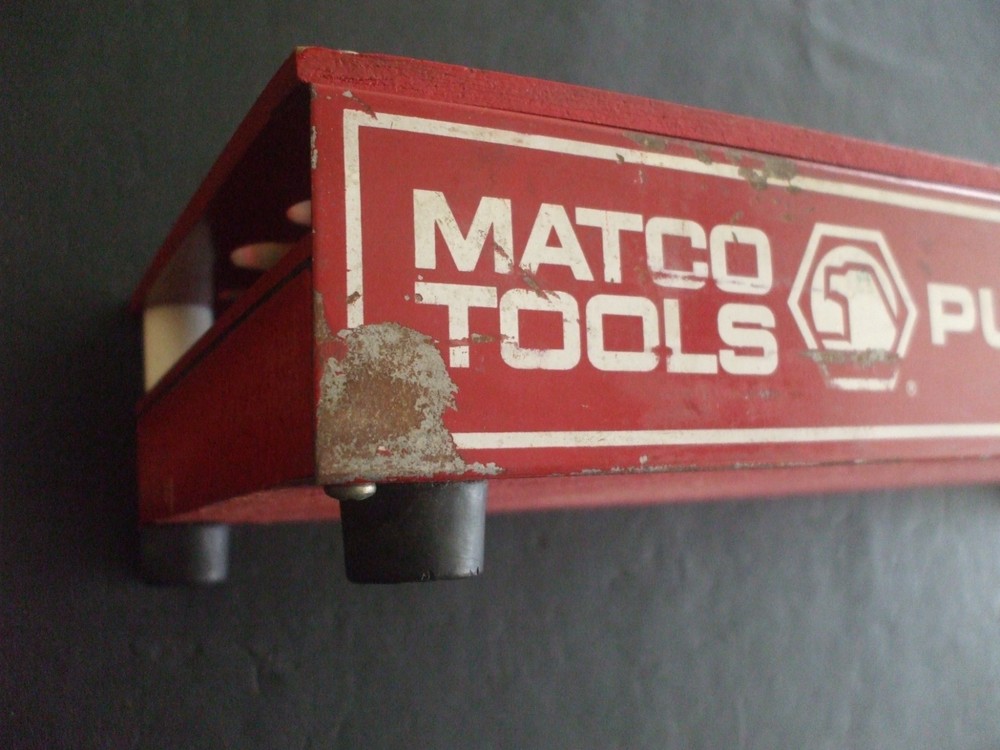 VITAGE MATCO TOOLS PUNCHES AND CHISELS STAND HOLDER DISPLAY