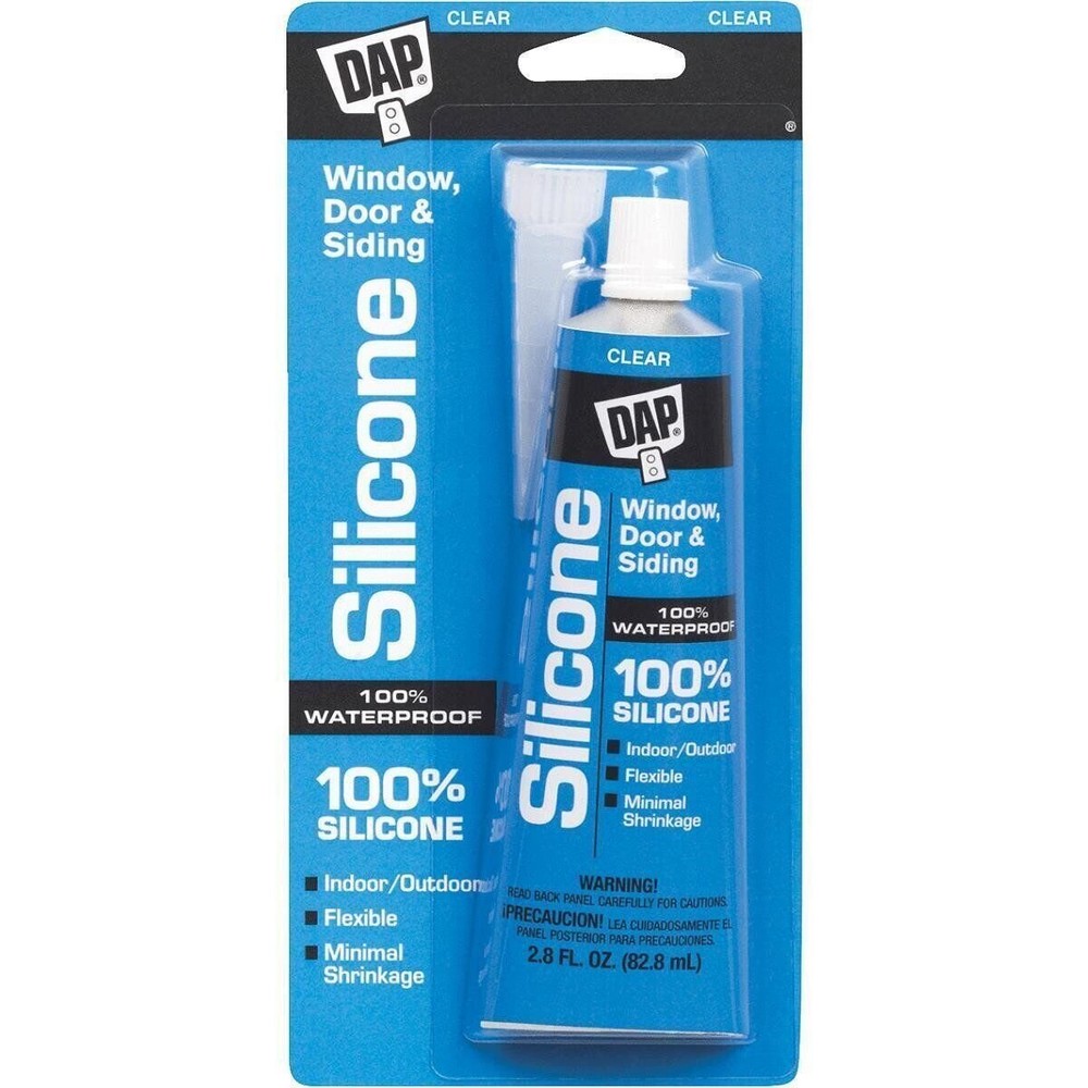 DAP 2.8 Clr Silicone Sealant
