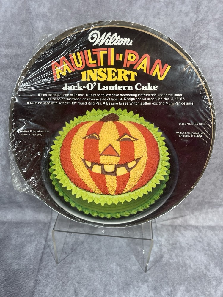 Wilton Multi-Pan Insert only - Jack O' Lantern 9" in Diameter Insert Only