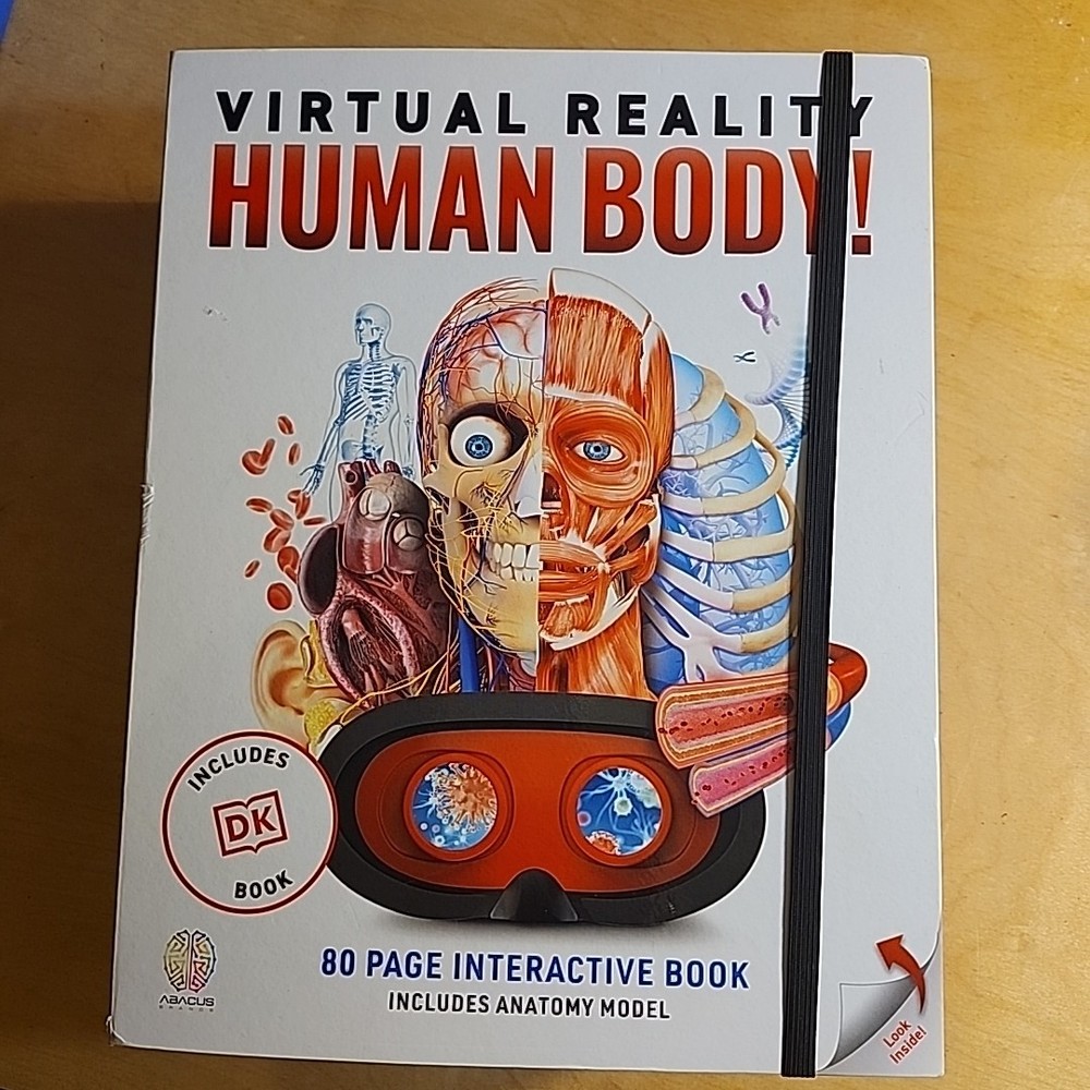 Abacus Brands Virtual Reality Human Body Learning Activity Set VR Goggles