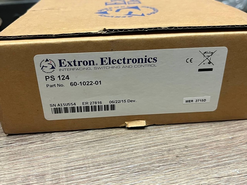 Extron Electronics PS124 Power Supply 4A