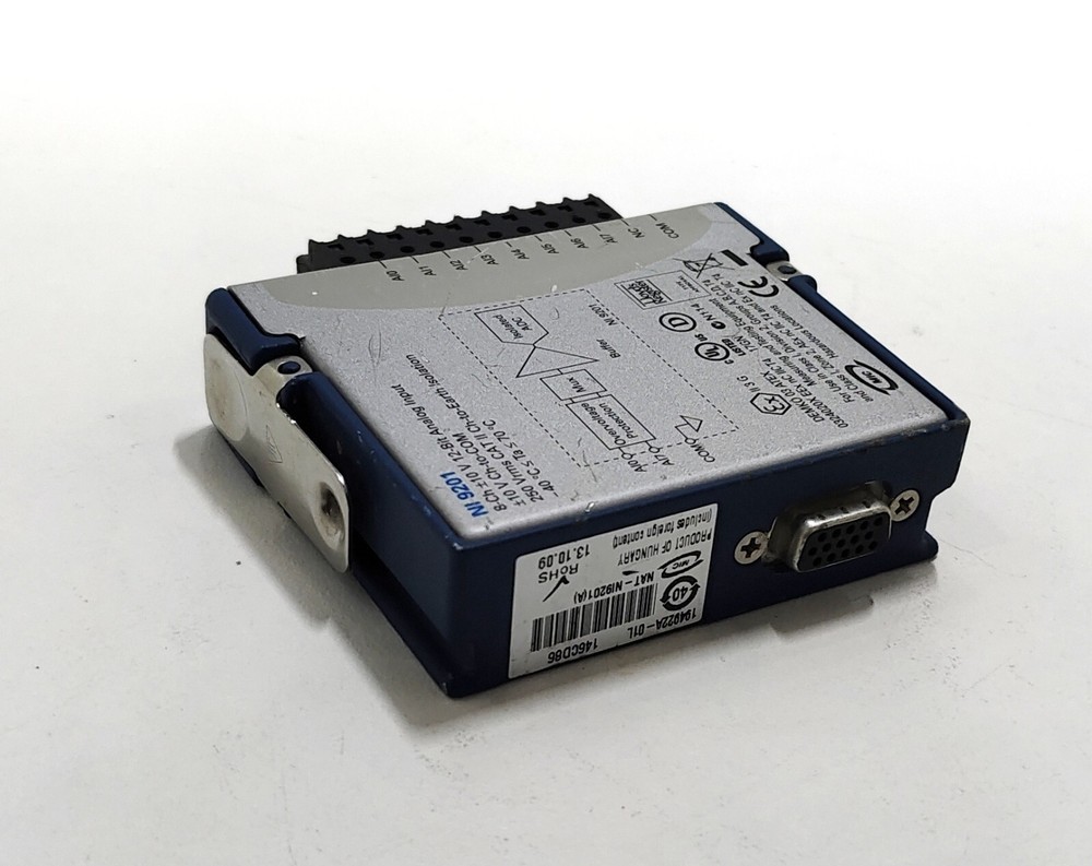National Instruments NI 9201 194922A-01L analog input module