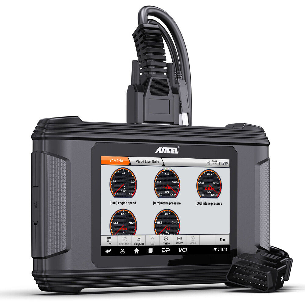 ANCEL MR500 Scanner Diagnostic Tool Read Codes For Yamaha Marine Outboard Engine