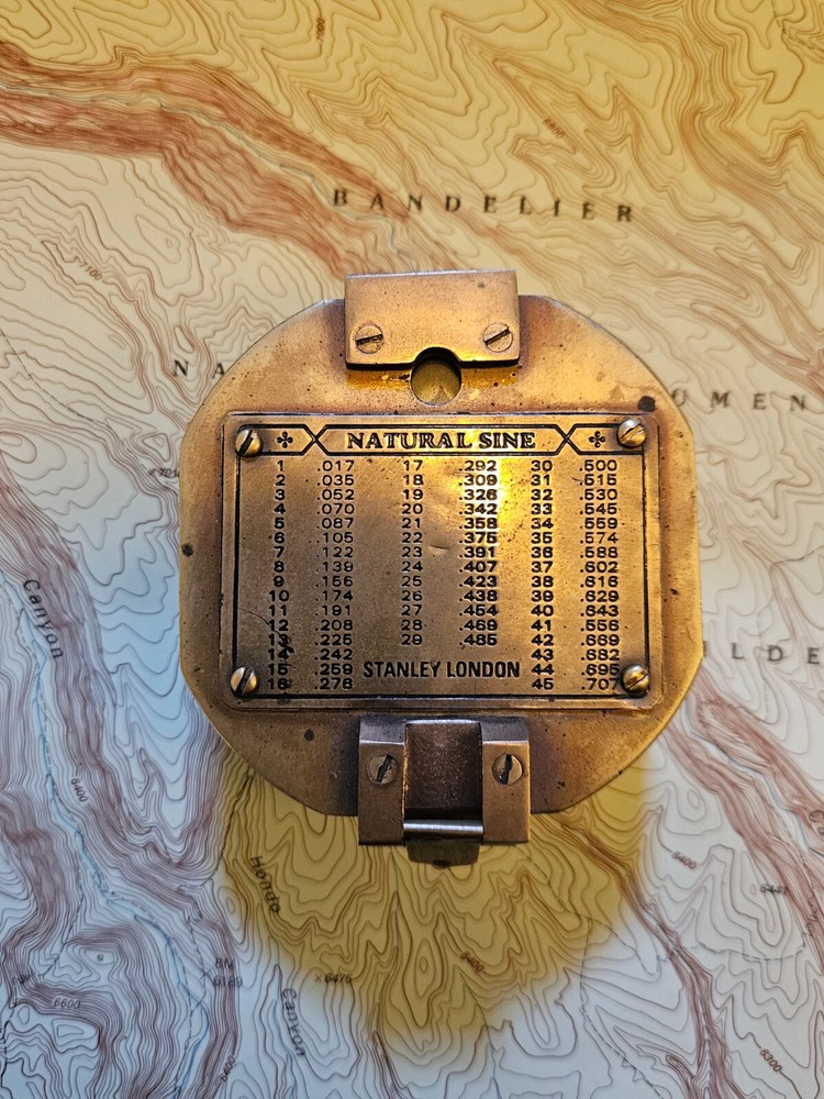 Stanley London Brass Compass