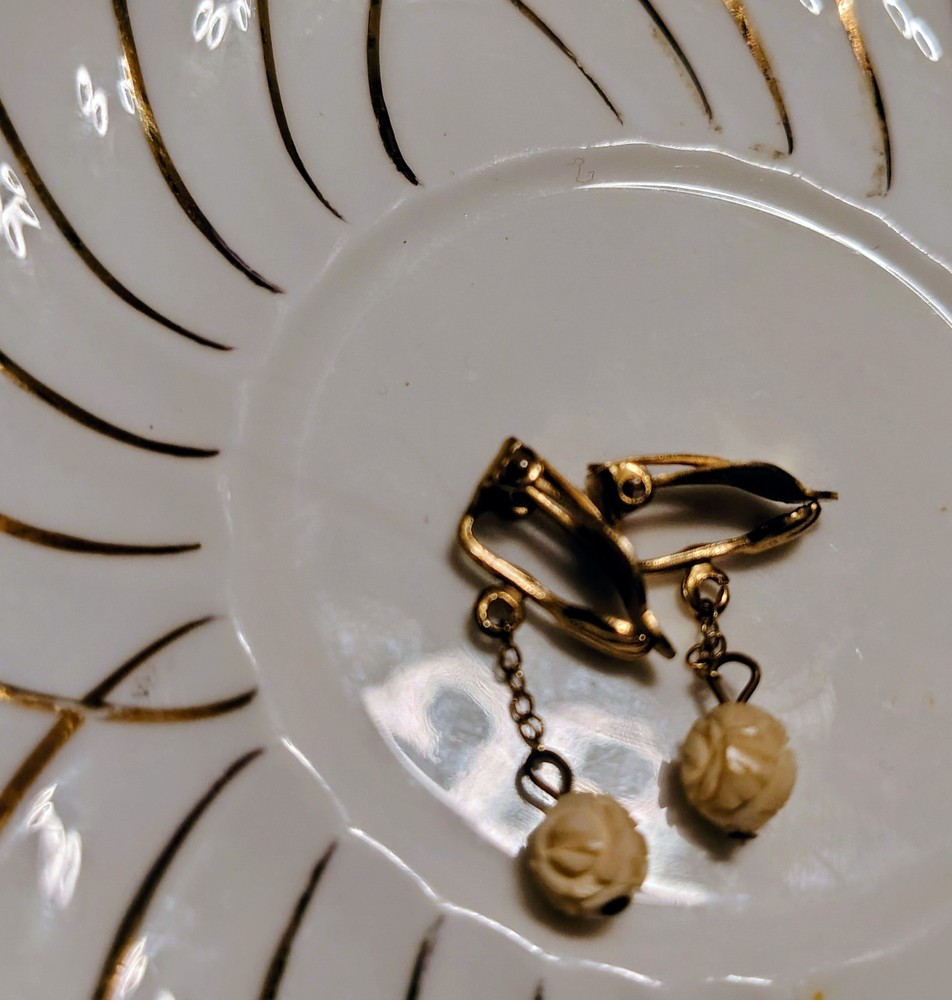 Carved Earrings