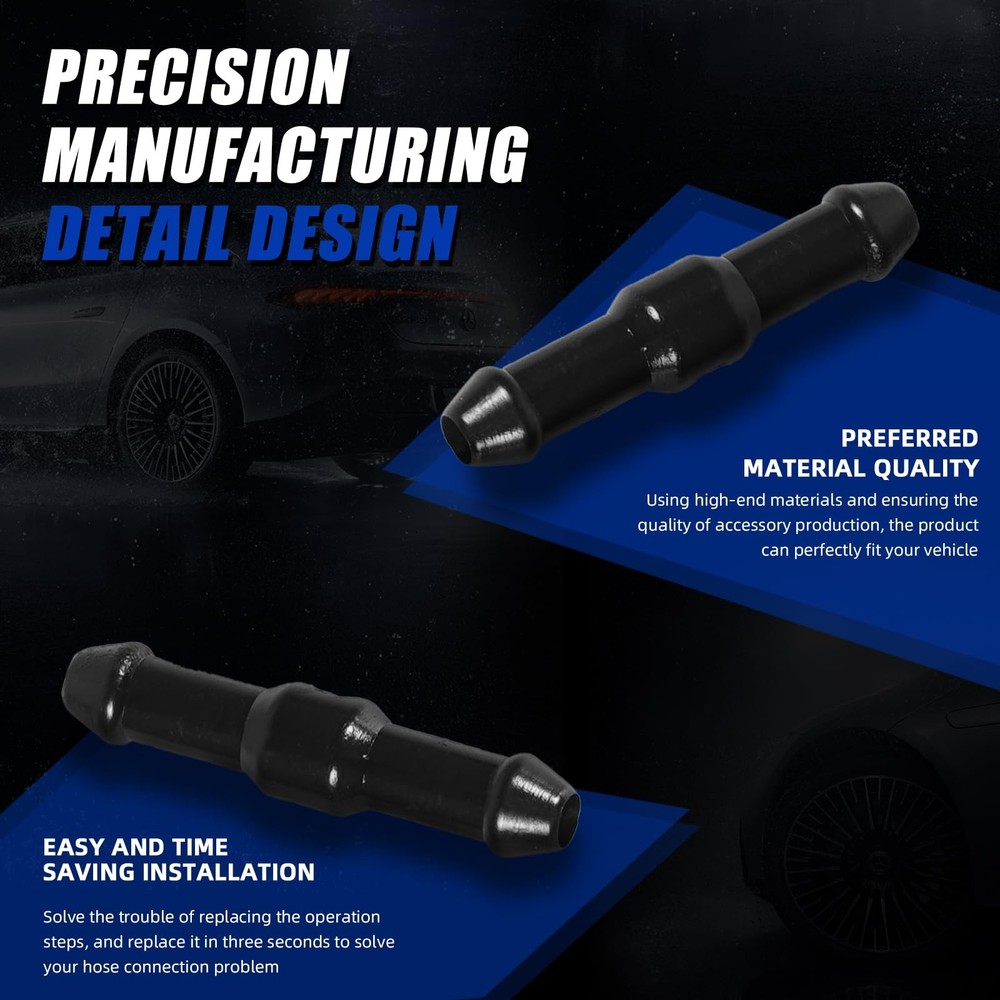 Universal Windshield Washer Hose Connector, Connector