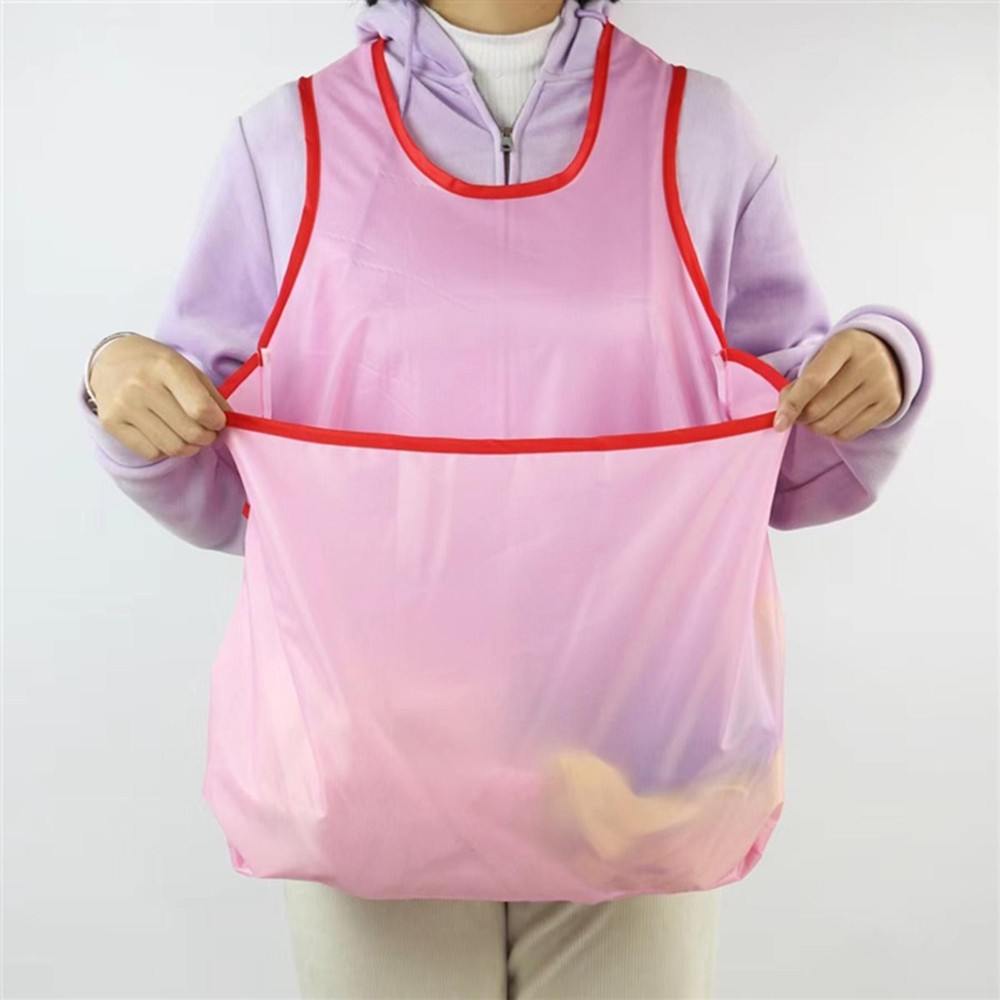 Sleeveless Laundry Apron Waterproof Bib Comfortable