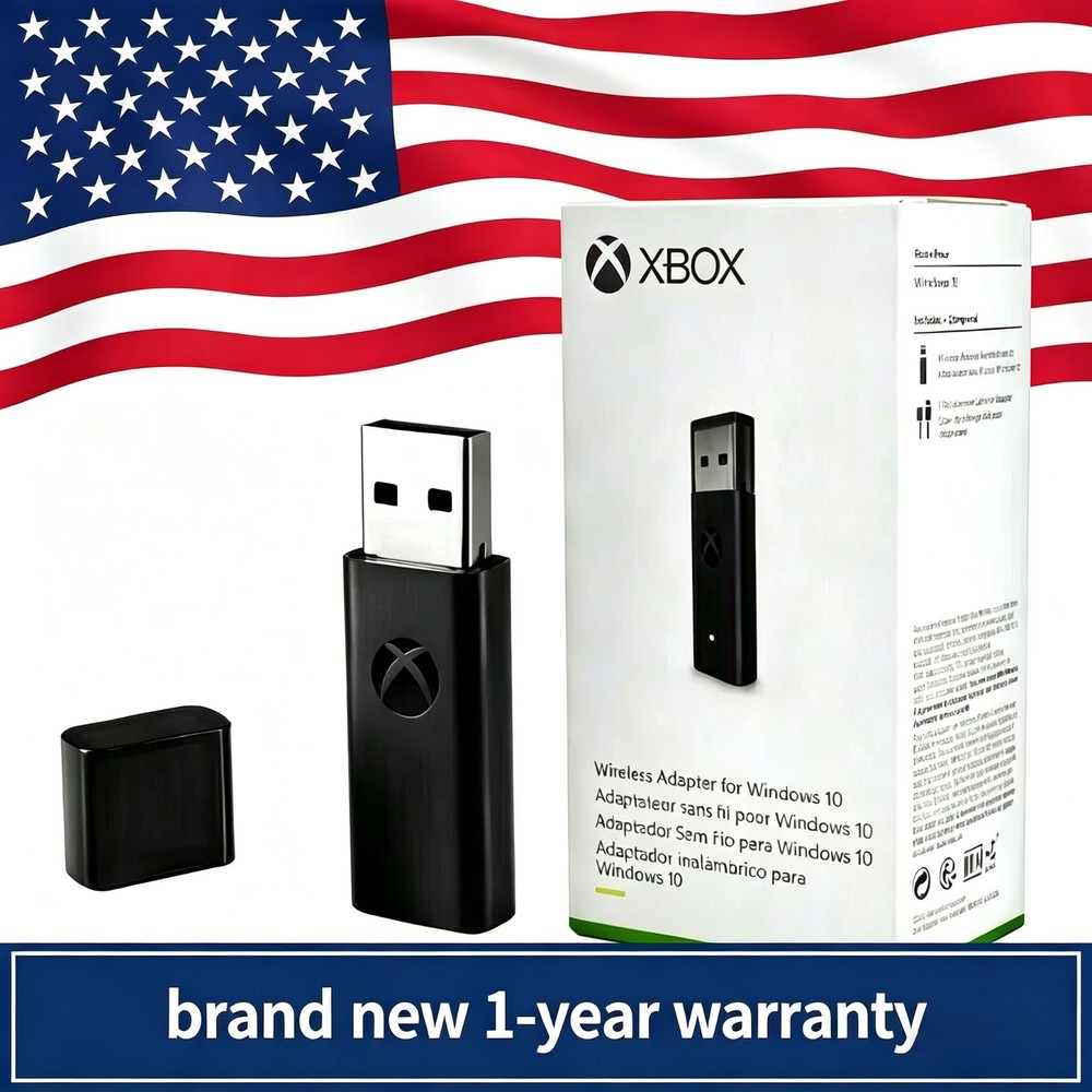 New OEM Microsoft Xbox One Wireless Controller Adapter for Windows PC