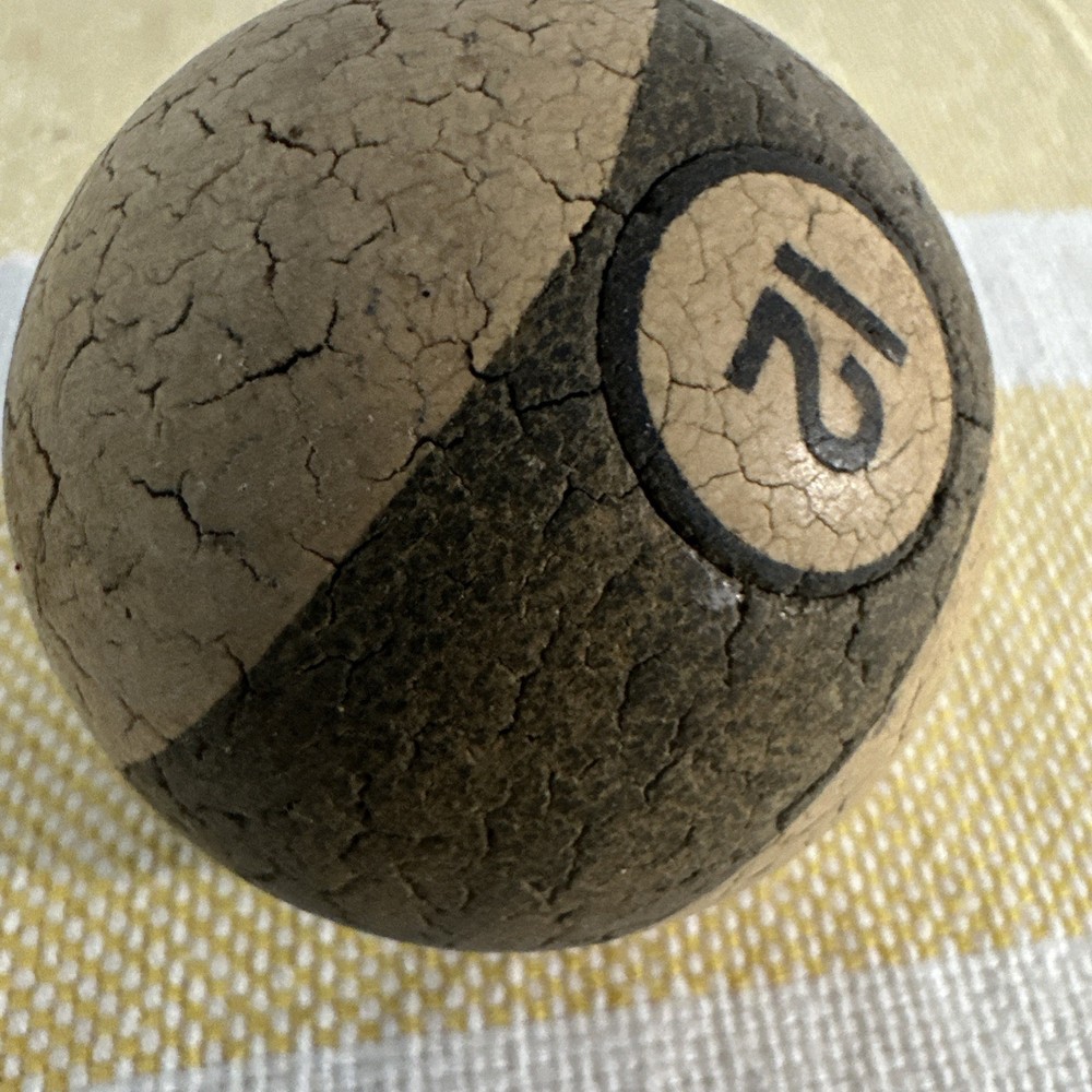 12 Ball From Pool Table Very Old