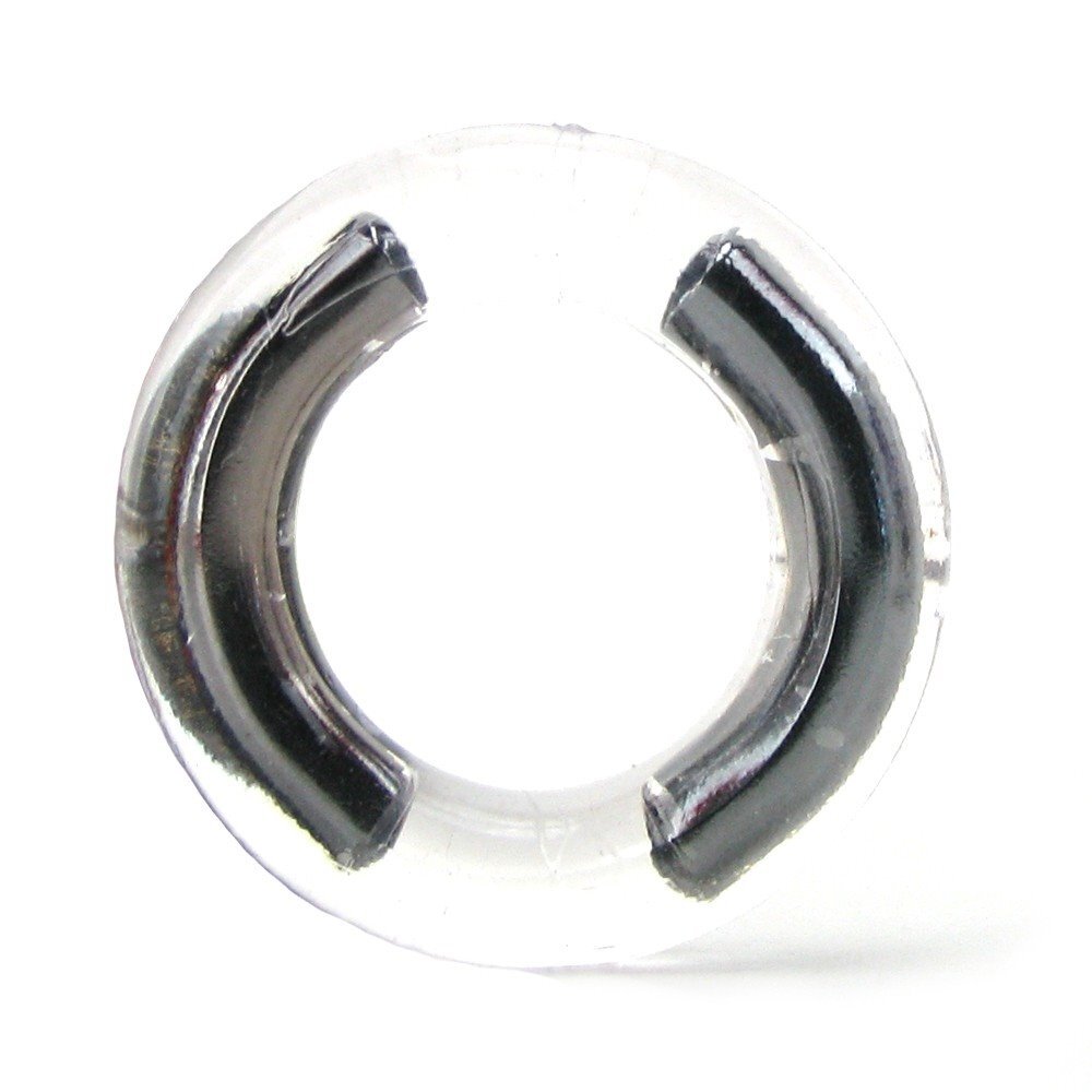Penis Erection Enhancer Keeper Prolong Cock Ring with Steel Support