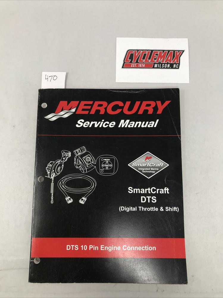 2004 Mercury DTS Ten Pin Engine Connection Service Manual (470)