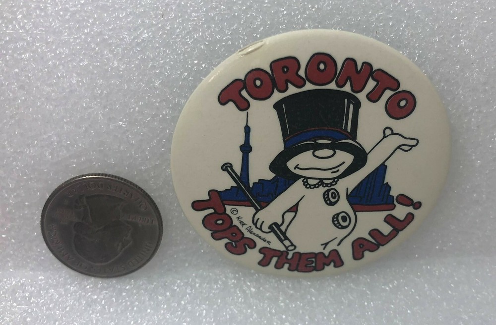 Toronto Tops Them All! Pin