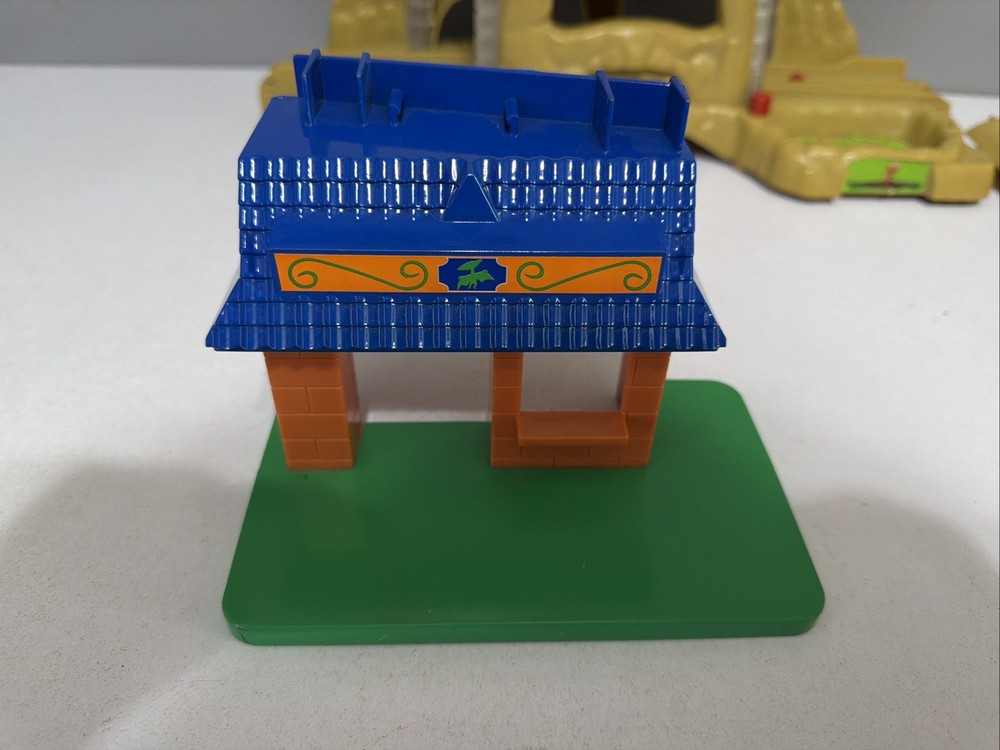 Learning Curve Dinosaur Train Time Tunnel Mountain Motorized Track Complete