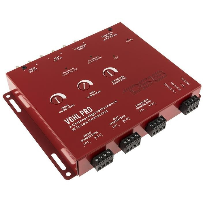 DS18 V6HLPRO 6 CHANNEL HIGH PERFORMANCE HIGH TO LOW CONVERSION