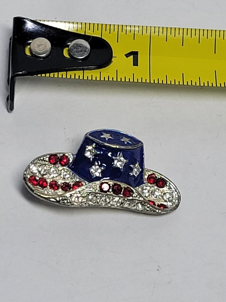 Beautiful Patriotic Lapel Pin NWOT