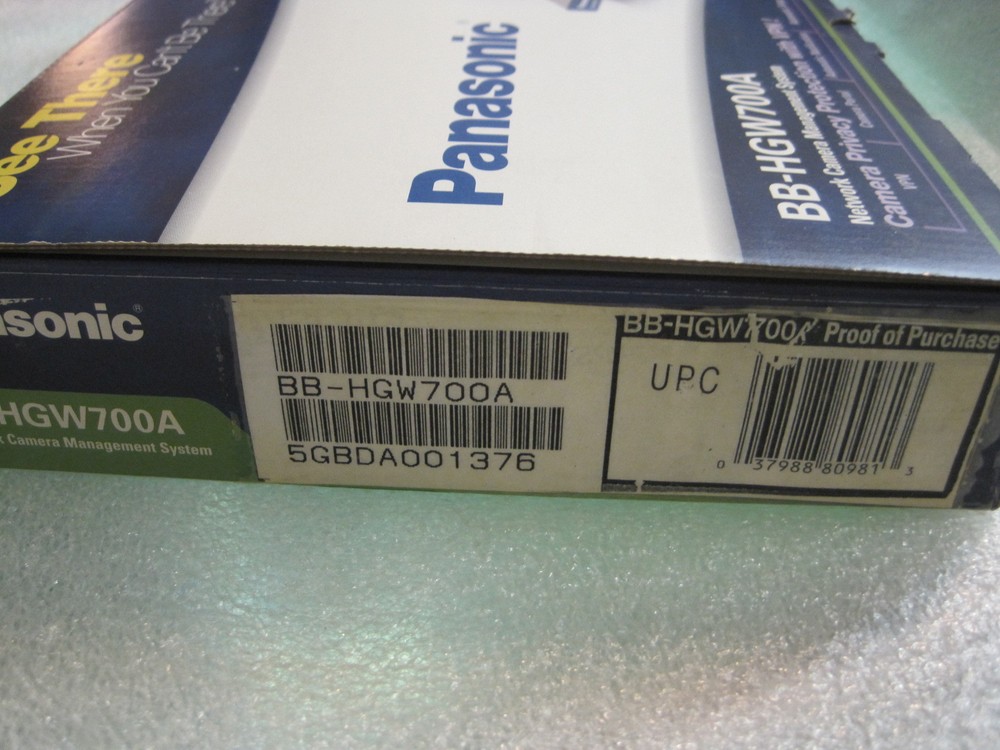 Panasonic BB-HGW700A Network Security Camera Management System 16 Channels NEW