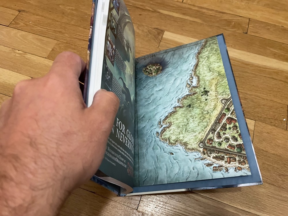 Dungeons & Dragons: Neverwinter Campaign Setting w/map HC 4e Original