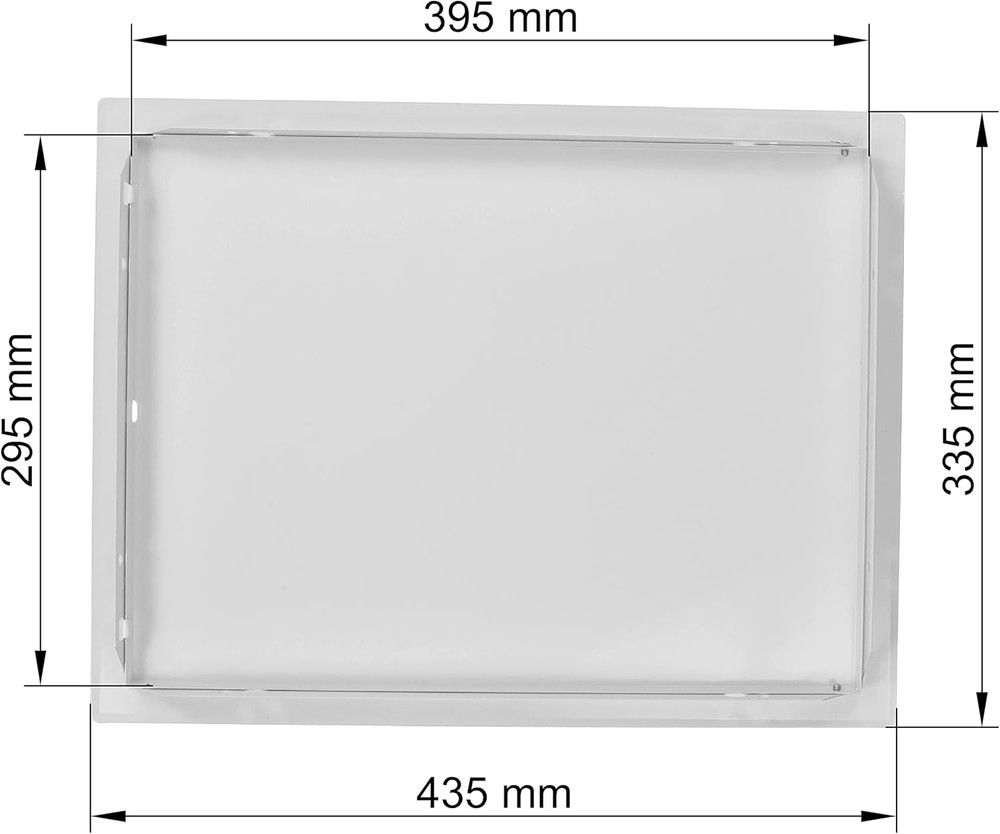 16'' X 12'' Inch White Metal Access Panel - Easy Access Doors - Access Panel for