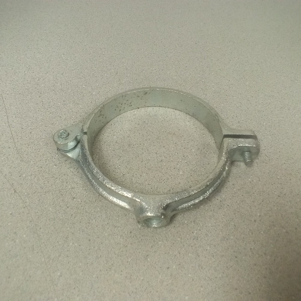 Split Ring Hanger: Cast Iron 3" Pipe 1/2" Rod