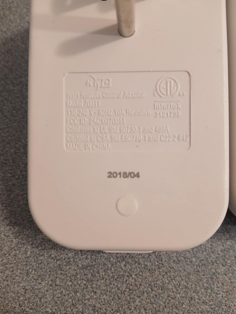 Smart plug three pack model no. 70011c color white unused open box